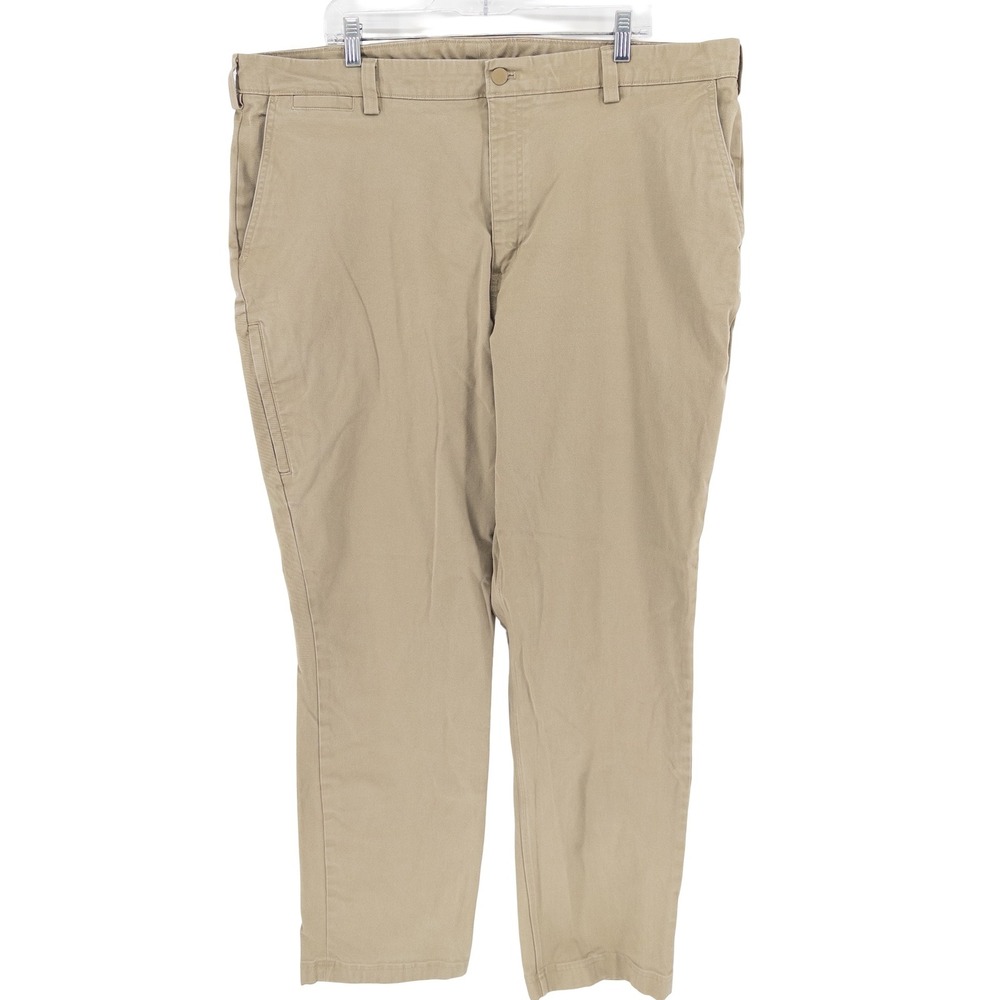 Duluth Trading Co Mens 42x34 Roomy Utility Fit DuluthFlex Ballroom Relaxed Pants - Picture 2 of 16